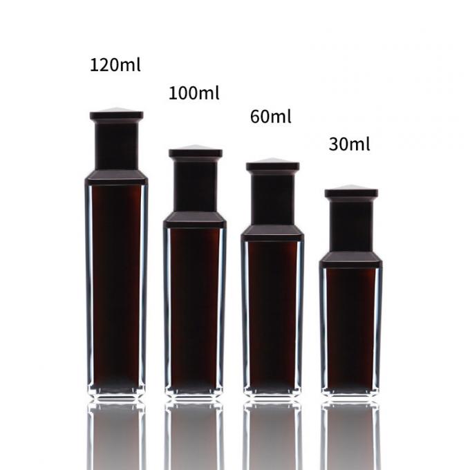 Personal Care Cosmetic Storage Set Acrylic Cap Custom Logo Screen Printed Packaging Organizer 0