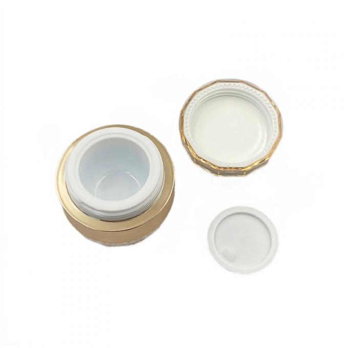 Customizable 50g Acrylic Cosmetic Jar Diamond Jar Design Skin Care Cream Container 3