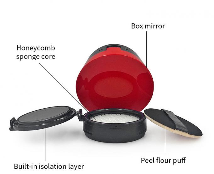 Portable 15g Snap Closure Compact Powder Case for Makeup Skin Care and Packing Items 1