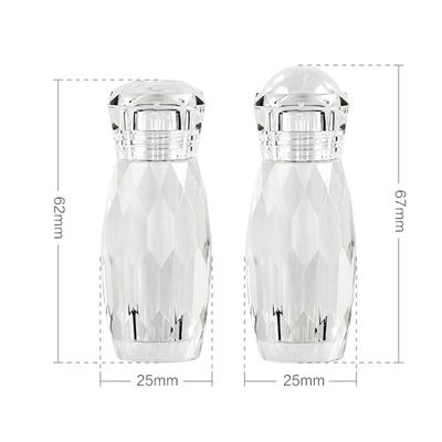 25mm Diamater Skin Care Cream Jar Unique Cosmetic Jars Custom Color