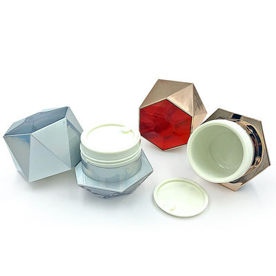 Leak Proof Transparent Cosmetic Cream Jar With Custom Logo 5g/10g PP/ABS/Acrylic